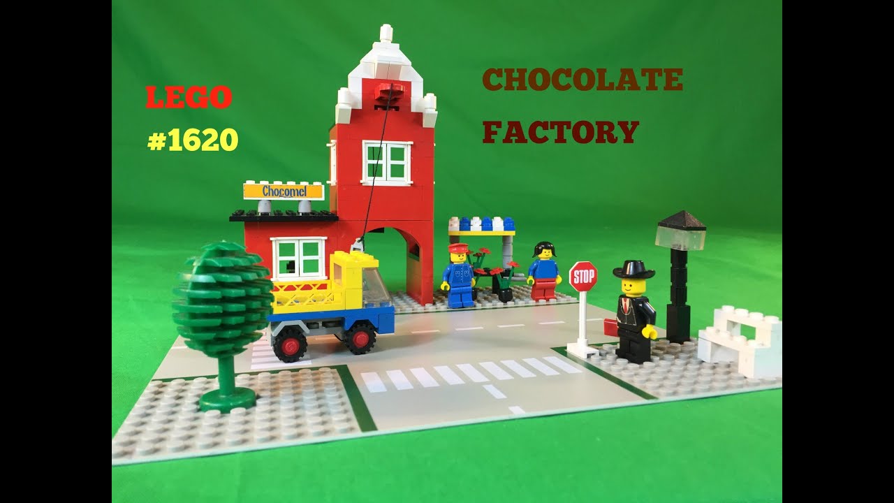 LEGO TOWN 1620 Chocomel Chololate Factory from 1978!- no Charlie
