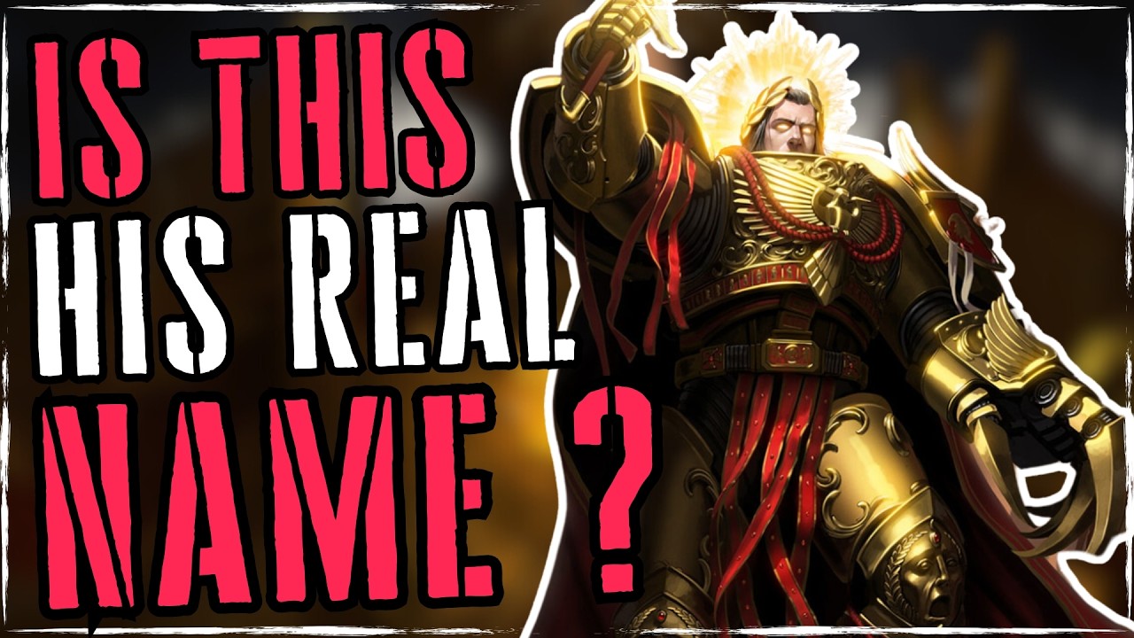 Have We Found The Real Name Of The EMPEROR? | WARHAMMER 40K LORE