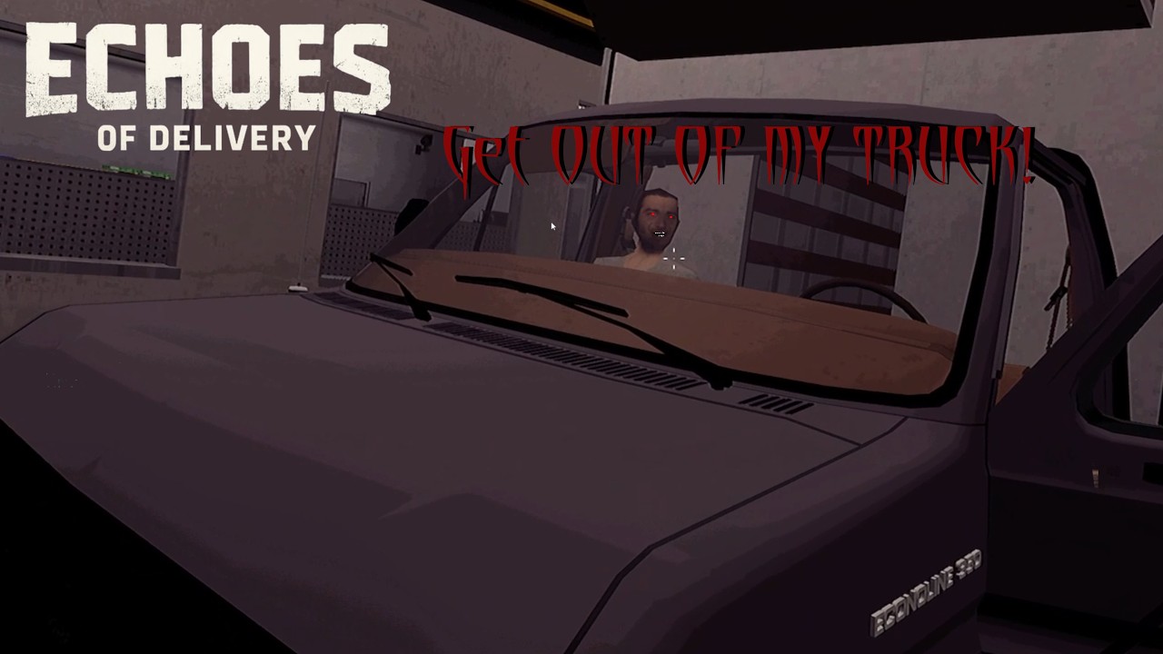 FedEx Worker but I got to SURVIVE - (Echoes Of Delivery) (Itch.io Horror Game)