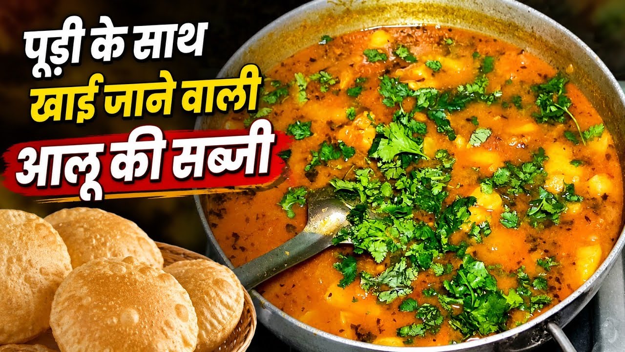हलवाई स्टाइल आलू टमाटर की सब्जी आसान तरीके से | aloo tamatar ki sabji | Ravi Home Recipes | 
