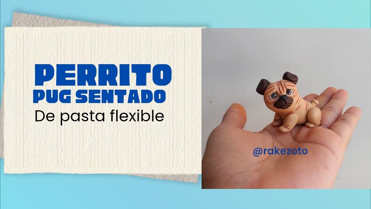 paso a paso hacer perrito pug