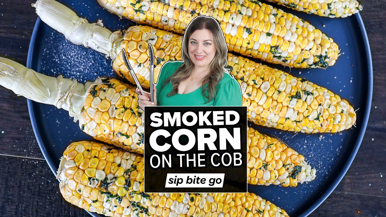 Best Smoked Corn On The Cob (Traeger Pellet Grill Demo)