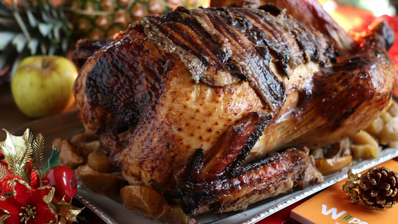 Tacchinella all'ananas e mele