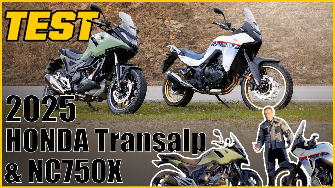 Тестмотор | Honda Transalp и NC750X 2025 года | Обзор