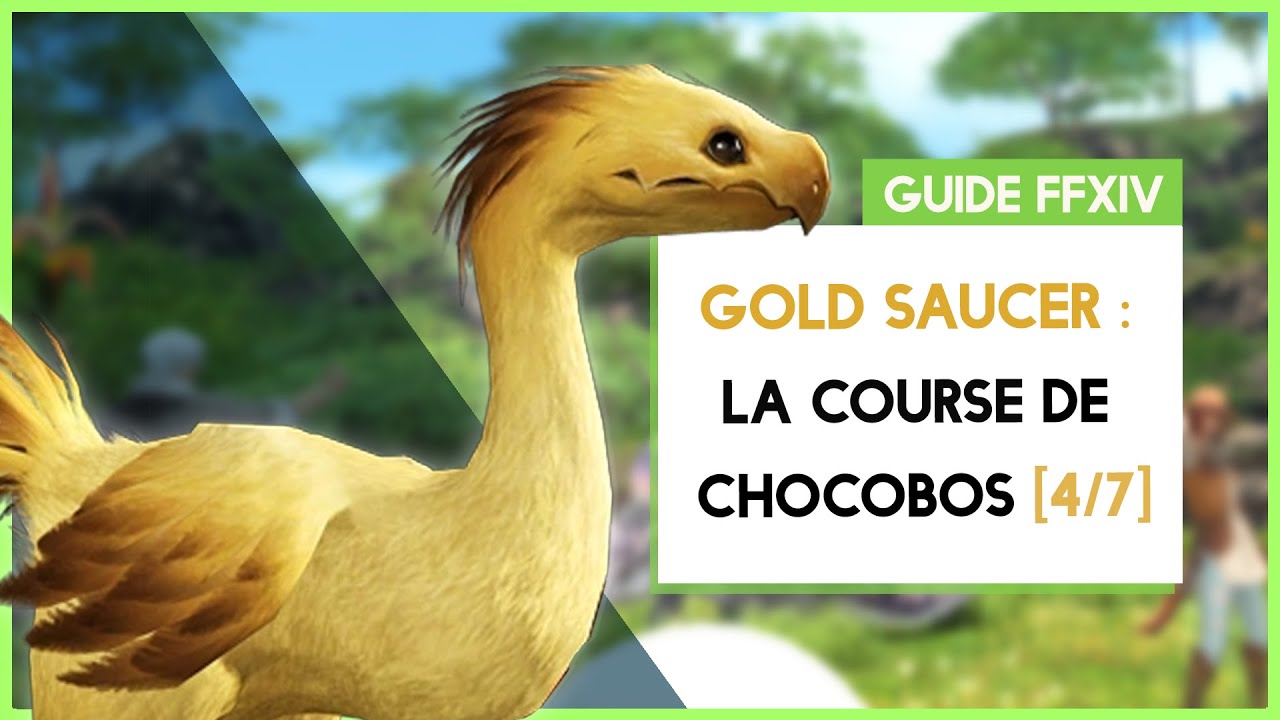 GOLD SAUCER : COURSE DE CHOCOBO | FFXIV ENDWALKER