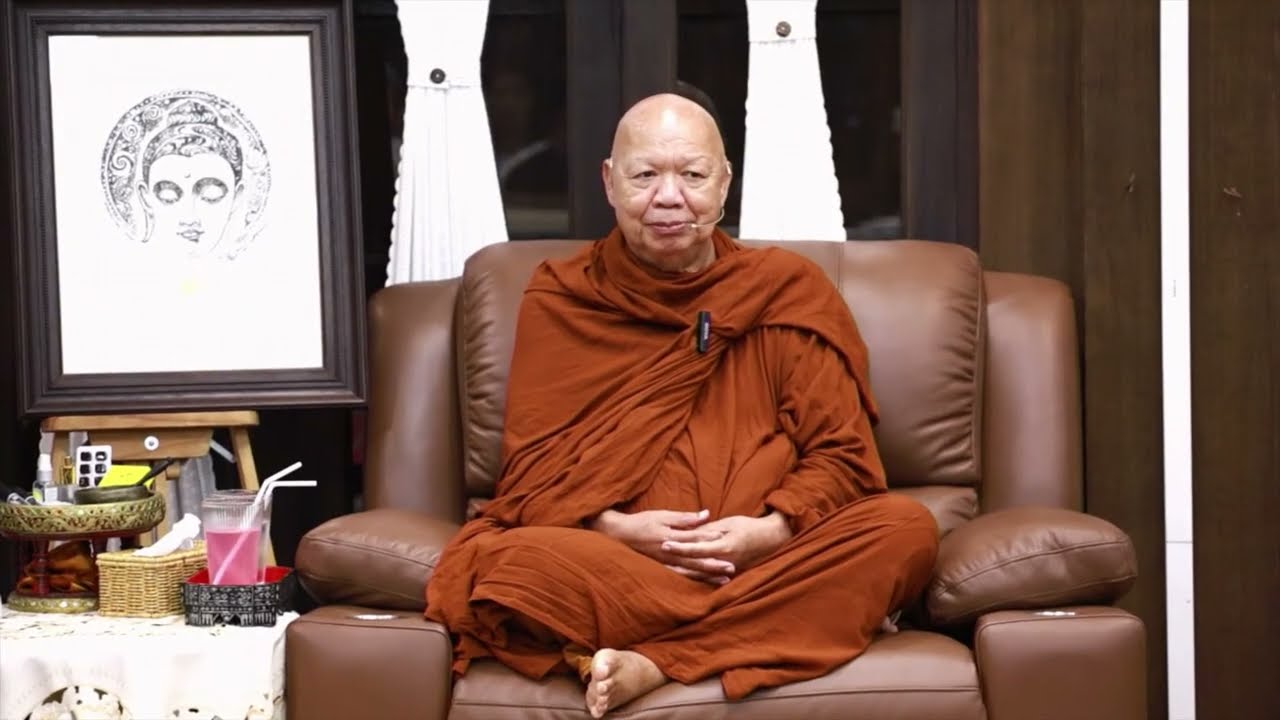 690204-1- พระพุทธเจ้าสอนว่า สุข-ทุกข์ ไม่ใช่เราทำเอง  แสดงธรรม ณ ฐณิชาฌ์ รีสอร์ท(อัมพวา)