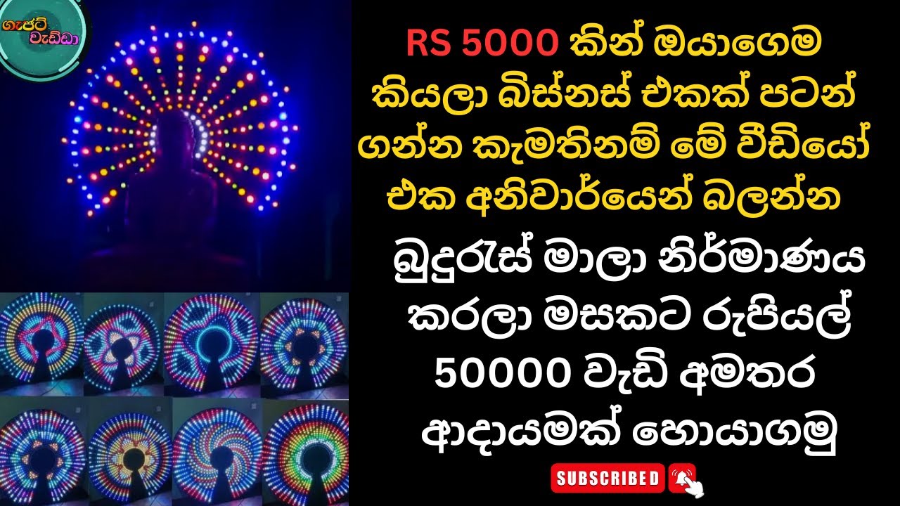 Gadget  Wedda - RS 5000  කින් ඕන කෙනෙකුට කරන්න පුළුවන් සුපිරීම බිස්නස් එකක් පටන් ගමු