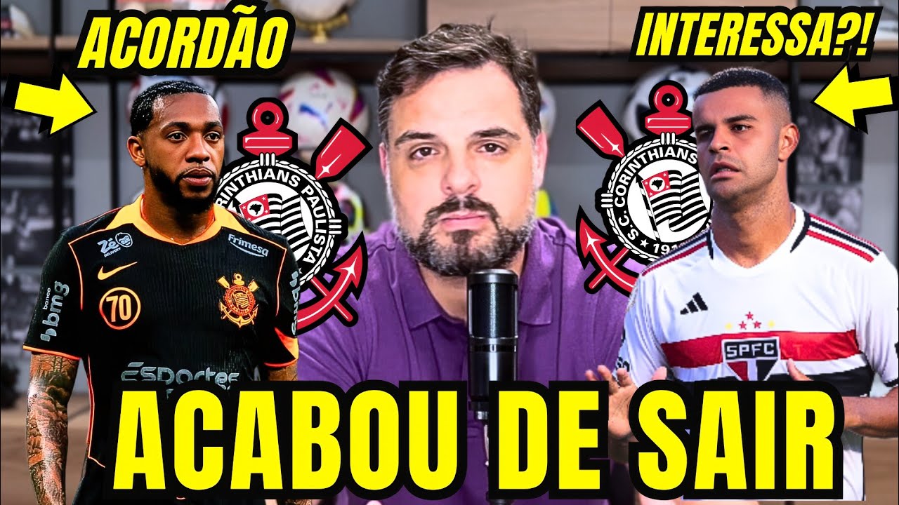 🛑URGENTE🛑INFORMAÇÕES QUENTES VAZADAS DE DENTRO DO CORINTHIANS AGORA! POR ESSA NINGUÉM ESPERAVA! 