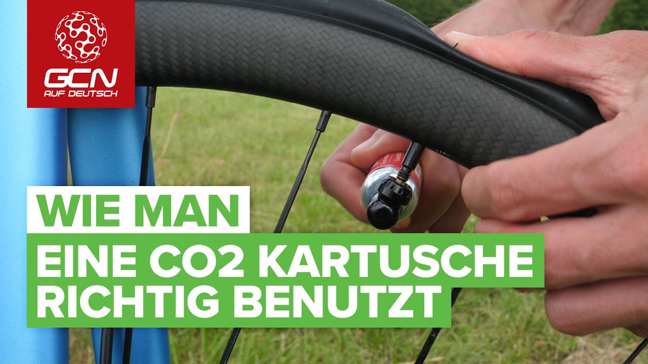Wie man eine C02 Kartusche richtig benutzt | Fahrradreifen aufpumpen