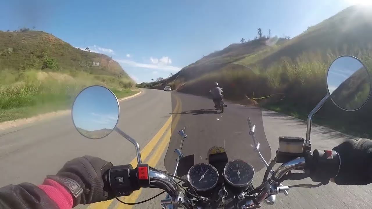 Intruder 125 c pinhão 15 dentes + top speed e primeiras impressões