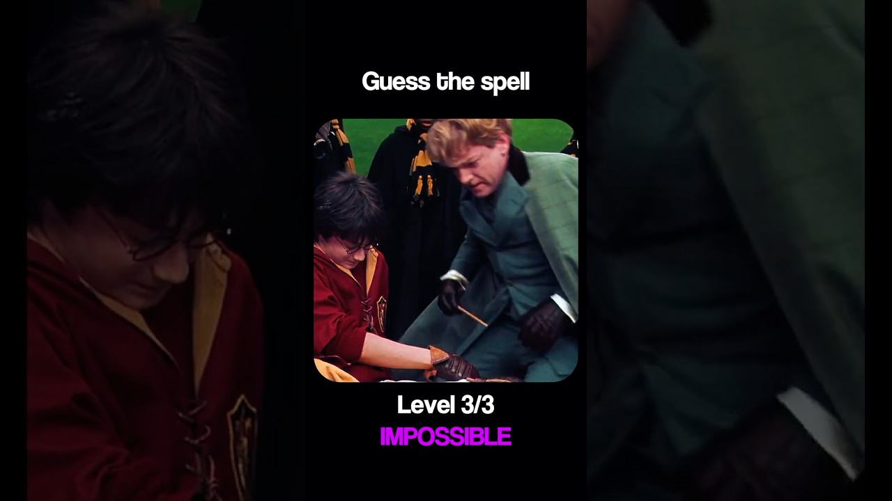 The Most Famous Spells in Harry Potter!  #harrypotter #harrypottertrivia #magicspells #hpquiz
