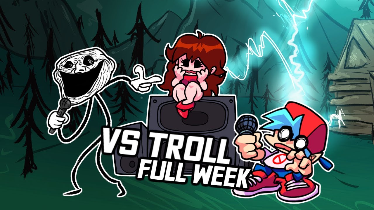 VS Troll [FULL WEEK] Mod Showcase - Friday Night Funkin'