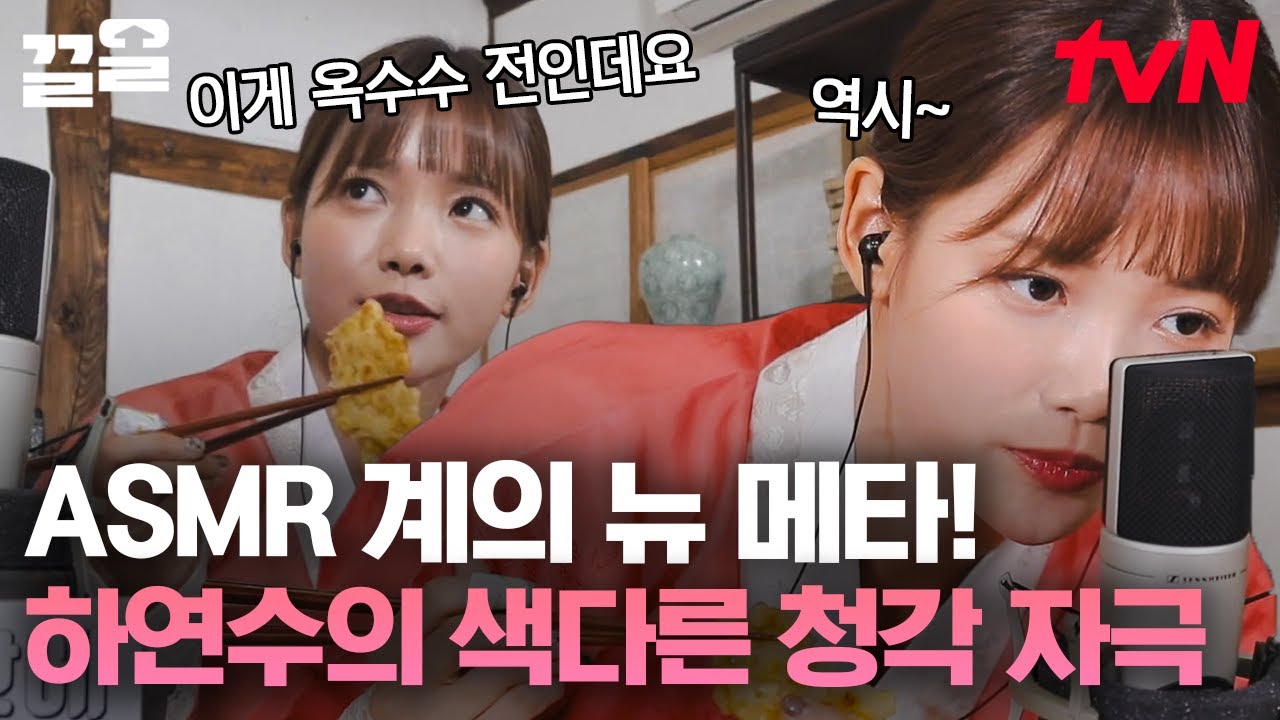분명 ASMR만 하는데 왜 이렇게 웃김ㅋㅋ 하연수가 말아주는 모둠전 ASMR 근데 이제 콩트를 곁들인 | 내손안에조카티비