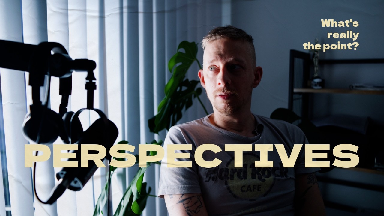 Perspectives - Finding purpose beyond work, money, and survival.
