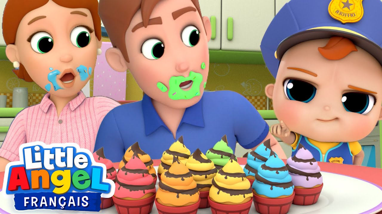 Qui a mangé un cupcake? Johny Johny - Comptines pour Bébé | Little Angel Français