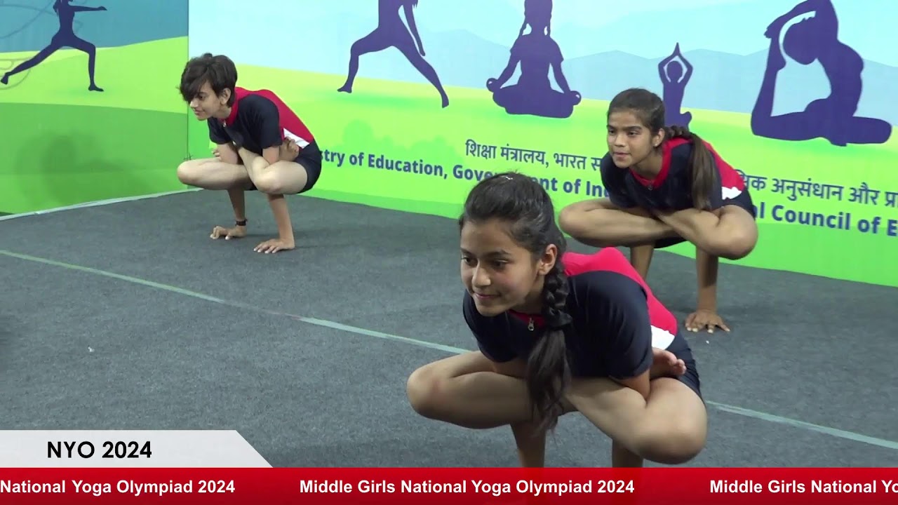Middle Girls- National Yoga Olympiad 2024