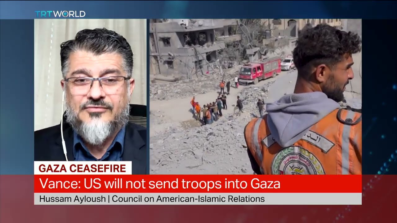 TRT World: CAIR-LA's Hussam Ayloush Responds to VP Vance's Comments on Palestine & Israel