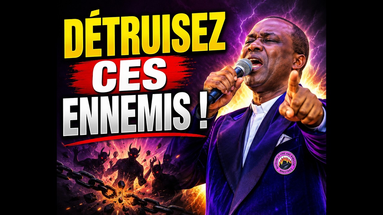 Détruire les esprits envoûteurs sortilèges !! Prière de minuit  - Dr Olukoya en Français
