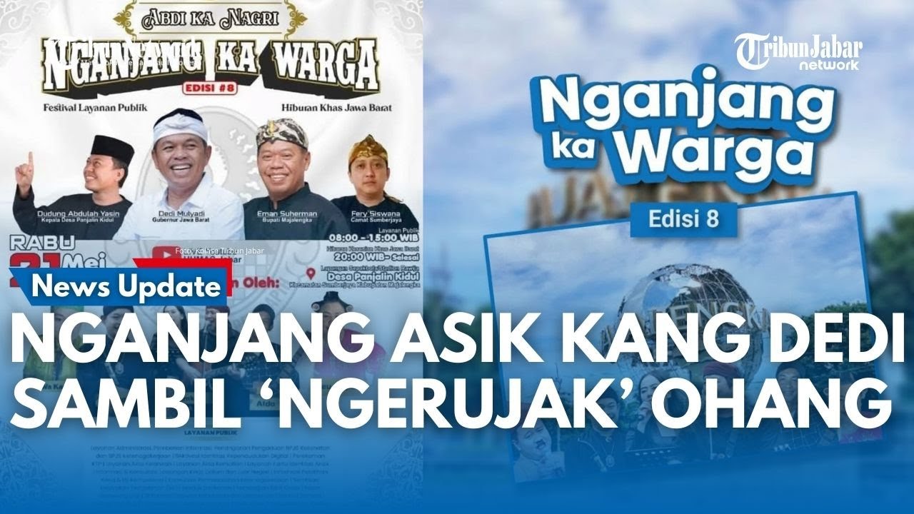 KEHANGATAN KANG DEDI DI MAJALENGKA !  Bukan Hanya 'Ngerujak' Ohang Tapi Juga Sentuhan Hati