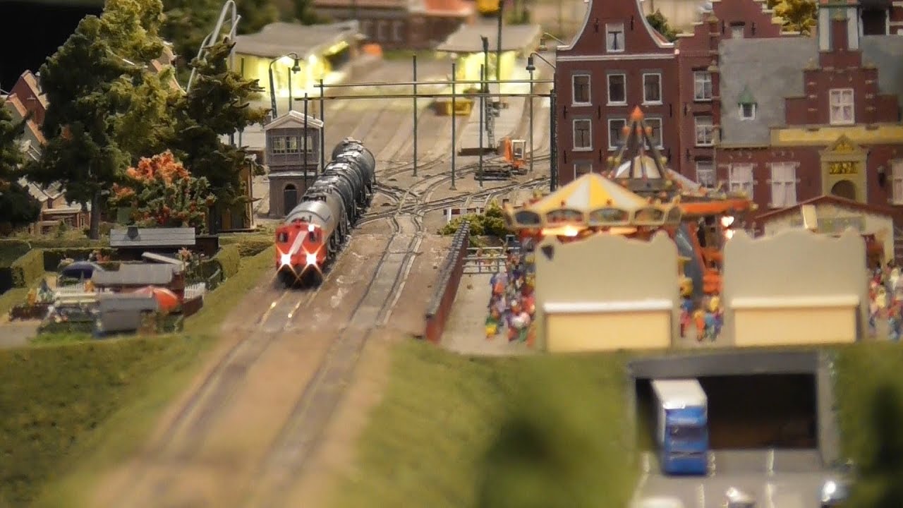 Modelbaan Spoor N van 