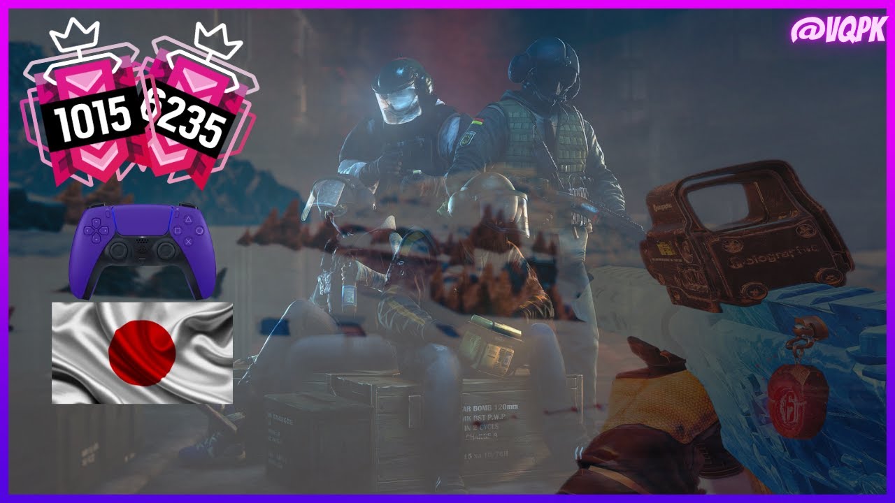 A TOP *CONTROLLER* CHAMPION WITH 2.0 KD HOPS ON JAPAN SERVERS - Rainbow Six Siege