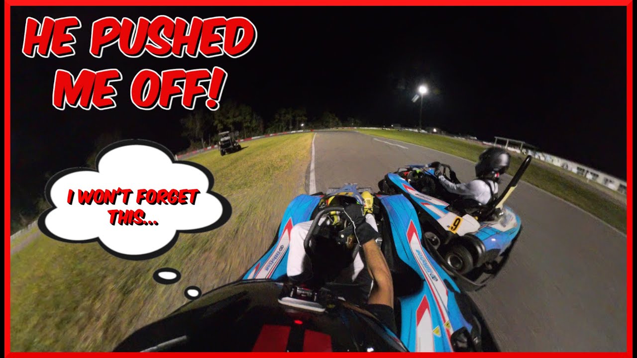 He PUSHED ME OFF for the WIN? | T4 Kartplex League Night