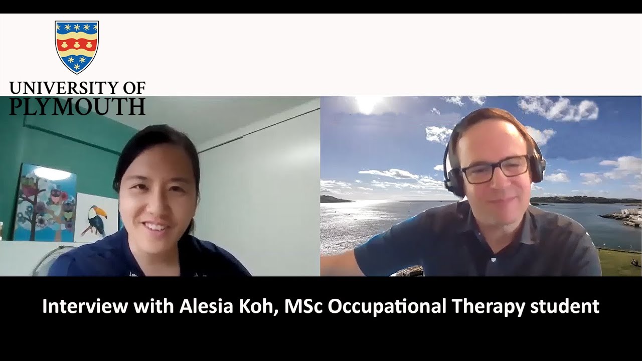 Interview with Alesia Koh, MSc Occupational Therapy student