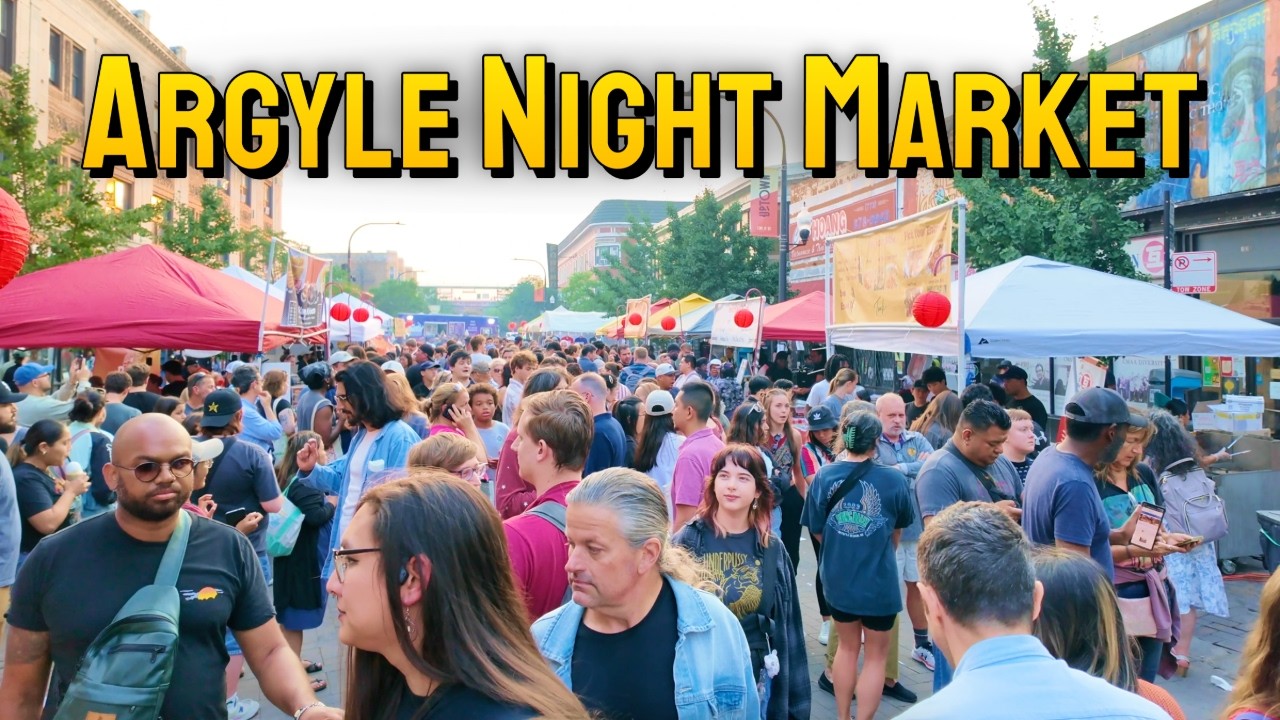Argyle Night Market 🏮 Chicago Northside Street Festival