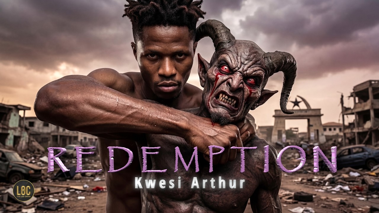 Redemption - Kwesi Arthur ( Visualizer & Lyrics) | Afrosoul Cover