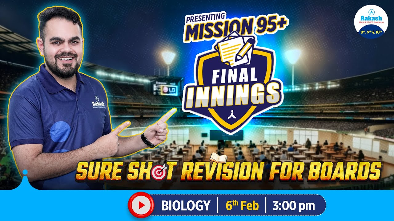 🔴 LIVE: Score 95+ in Biology🎯 Final Innings | Board Revision | Class 10