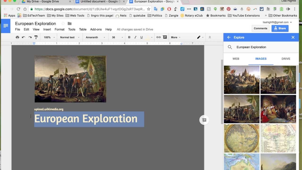 Design School- Adding an image & Changing the background color