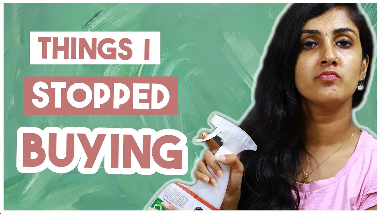 5 THINGS I STOPPED BUYING COMPLETELY | Going Zero Waste In India