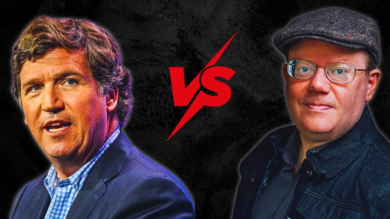 Tucker Carlson VS Wikipedia Co-Founder