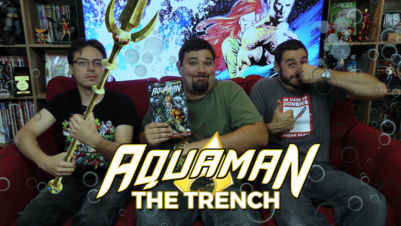 Aquaman versus the hungry monstrous depths of The Trench! | Aquaman: The Trench