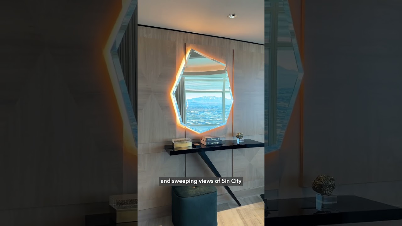 You won&rsquo;t believe the amenities in this Las Vegas suite 😮 #AriaSkySuites