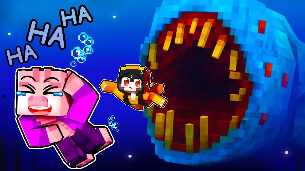 SMÍCH = OCEÁN je DĚSIVĚJŠÍ v Minecraftu!