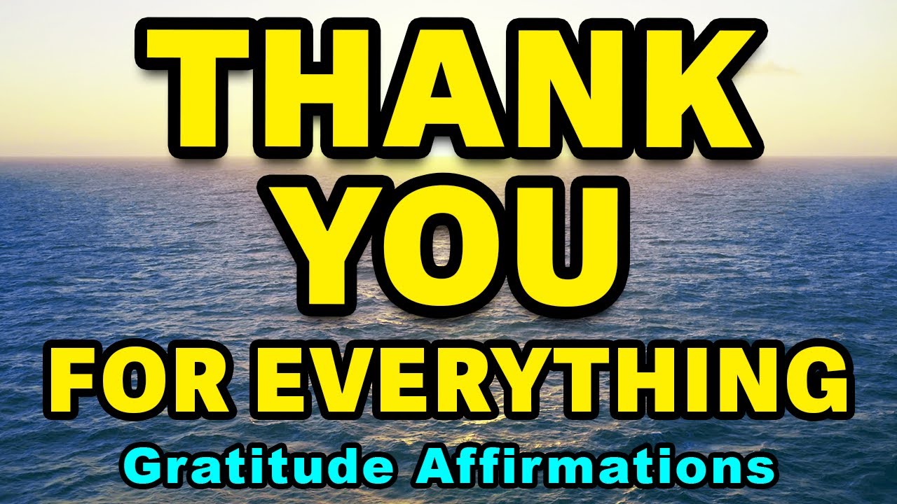 Morning Gratitude Affirmations To Start The Day | Thank You Affirmations | Positive Affirmations