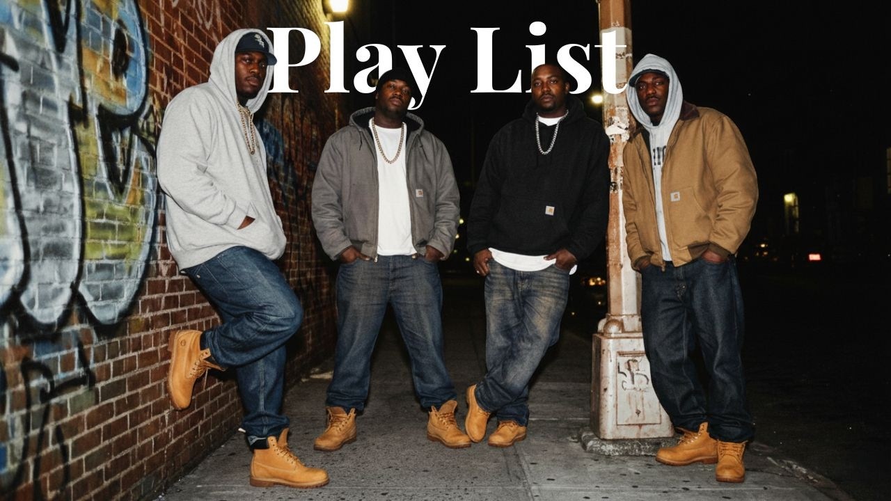 [Playlist] 고개 끄덕이게 만드는 정통 이스트코스트 붐뱁  | 노동요, 드라이브, 빈티지 힙합