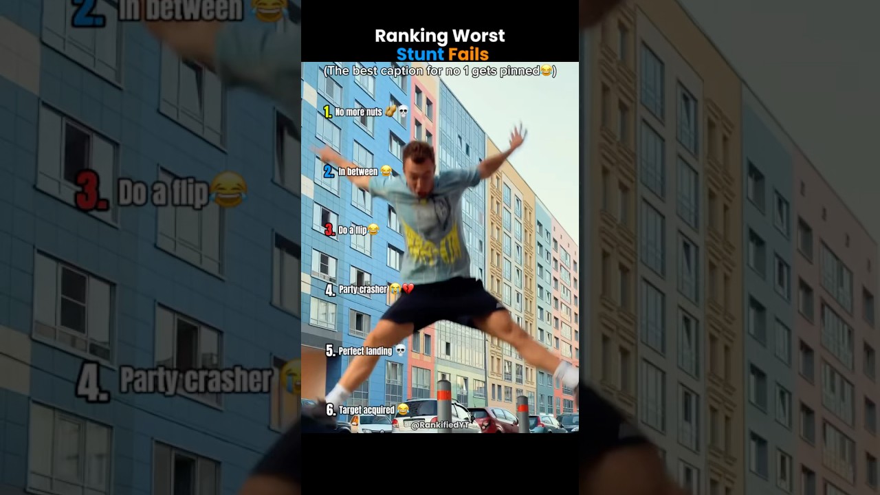 Ranking worst stunt fails 😭