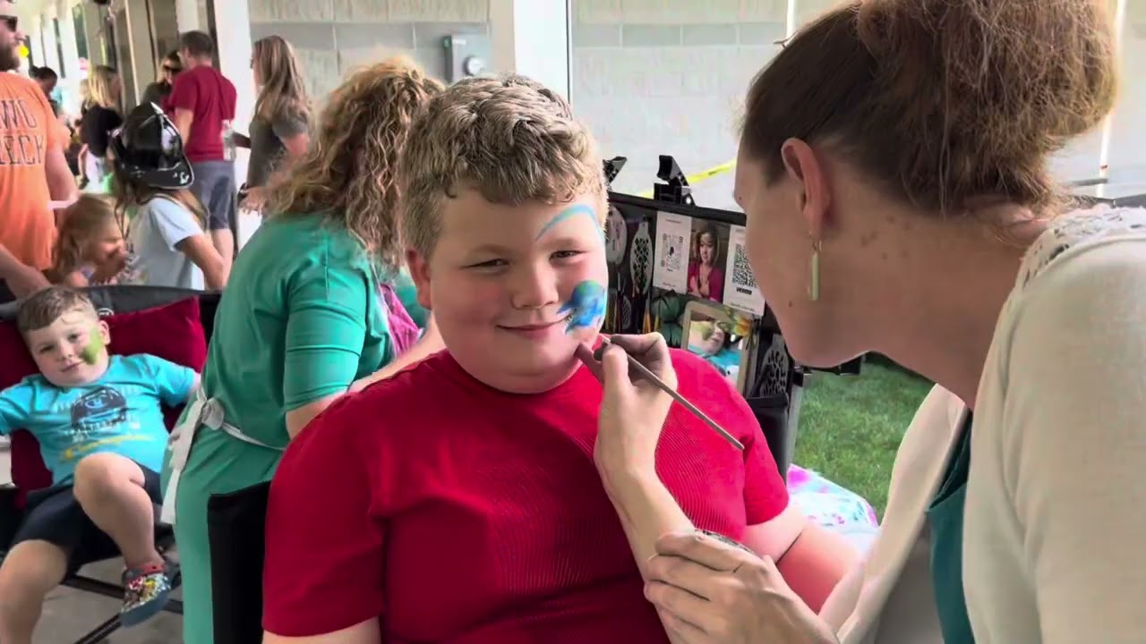 Face Painting at Perkins Founders Day