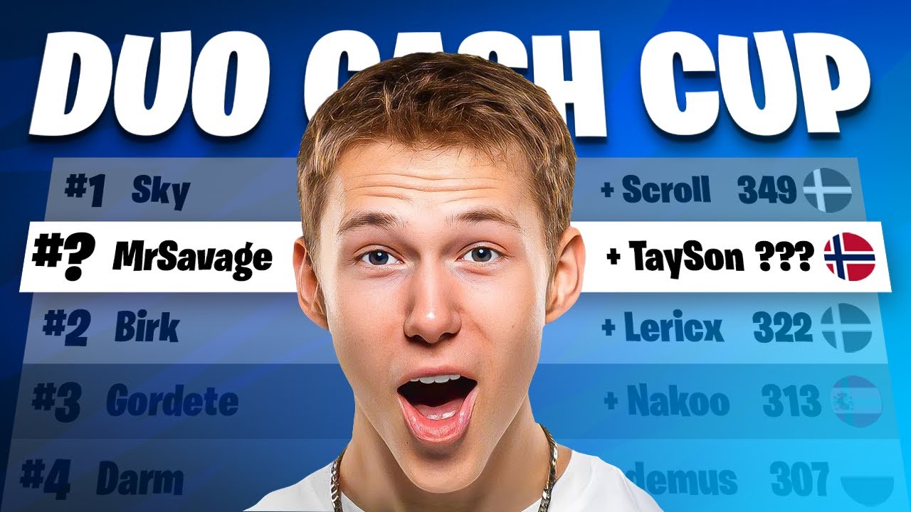CASH CUP QUALIFIERS WITH TAYSON!