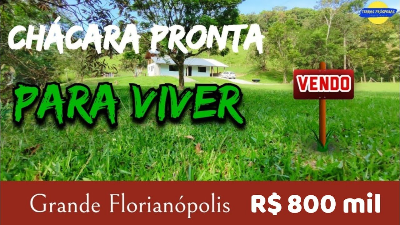 VENDO - Chácara em São José - 1.2 hectares - R$800 mil