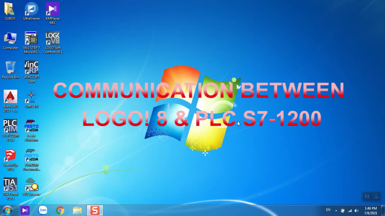 Communication Profinet Logo! 8 & PLC S7 1200 (Truyền thông Profinet giữa Logo! 8 với PLC S7-1200)