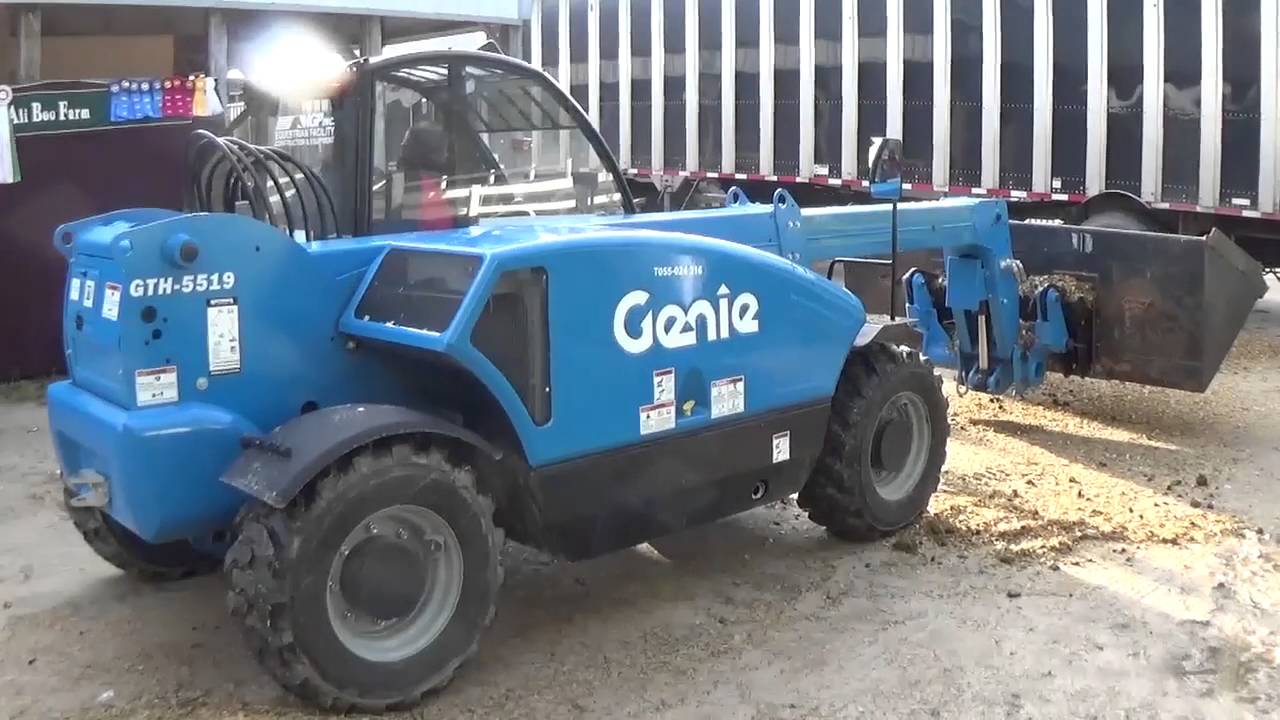 Genie GTH5519 w/ Skid Steer Attachment
