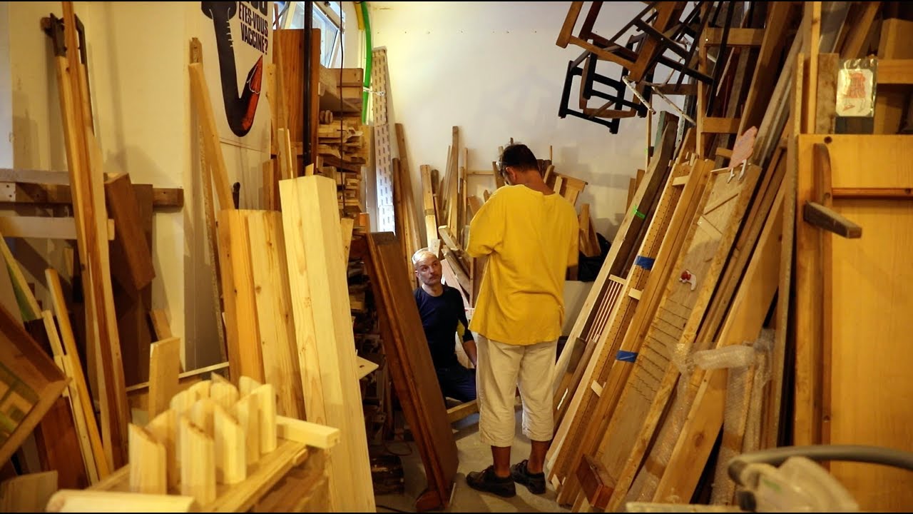 Extramuros, une menuiserie de recyclage solidaire