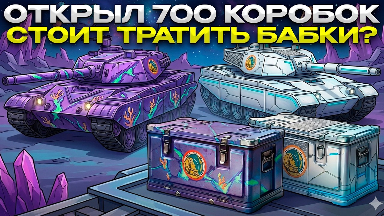ОТКРЫЛ 700 МАРСИАНСКИХ КОРОБОК / СТОИТ БРАТЬ? / Мир Танков