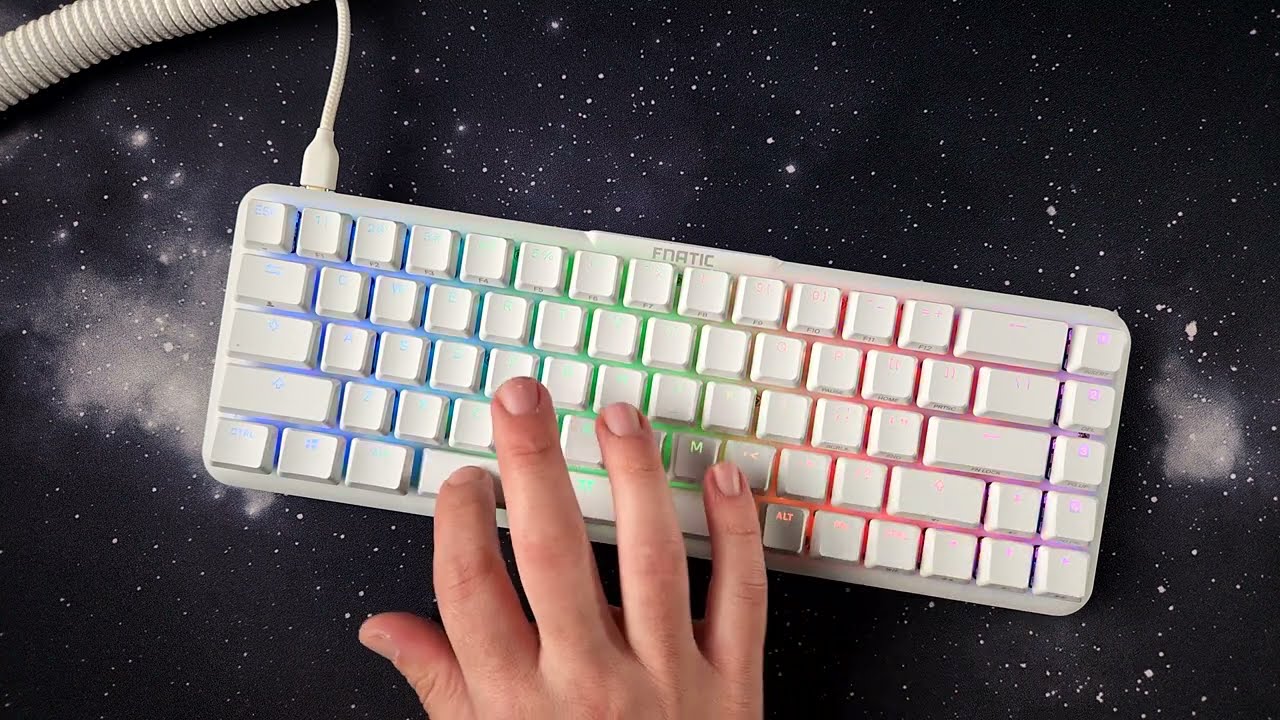 Melhor Teclado/Switch Low Profile - Fnatic Streak65 LP Review