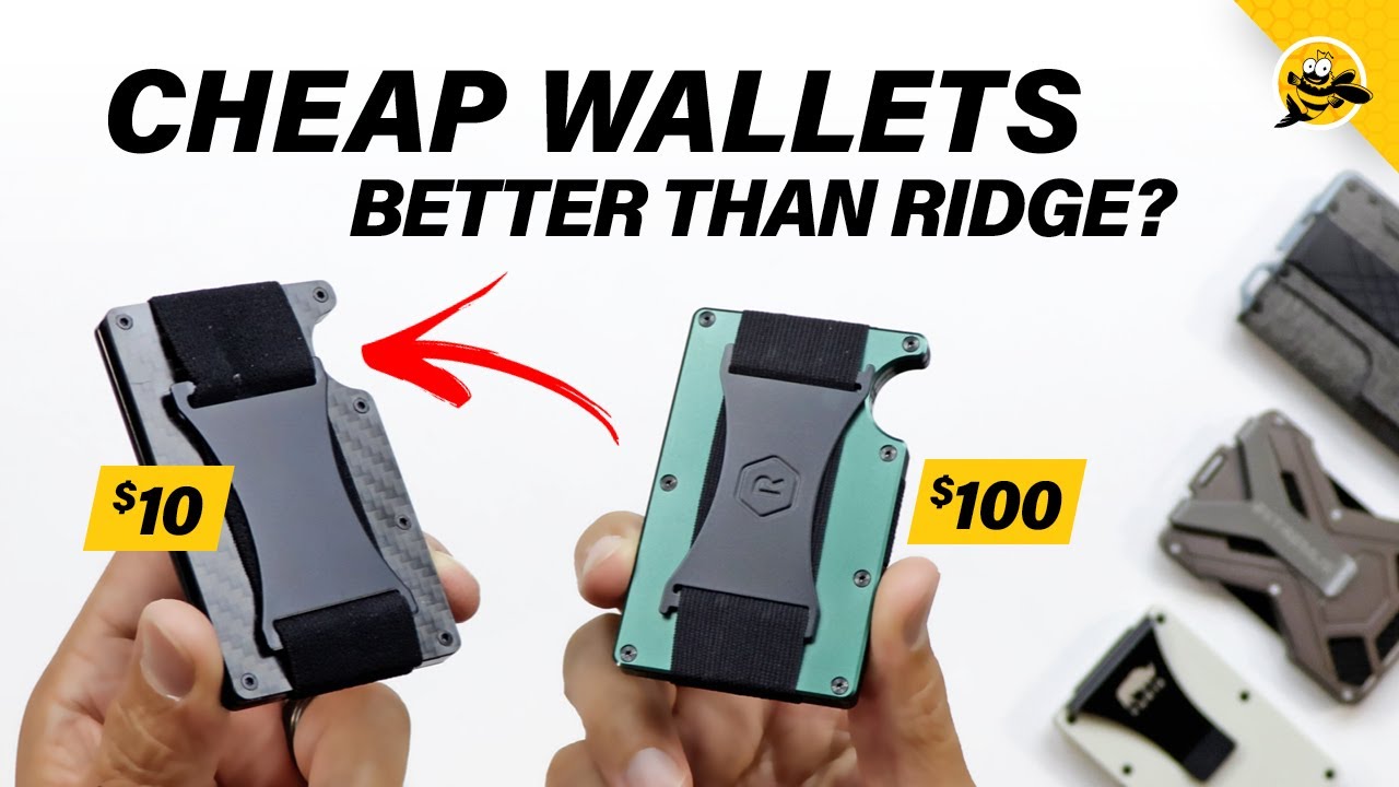 CHEAP WALLETS Better Than Ridge Wallet?