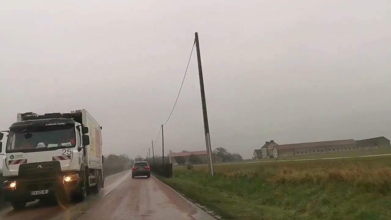 En route avec moi sur la nationale du département du 77