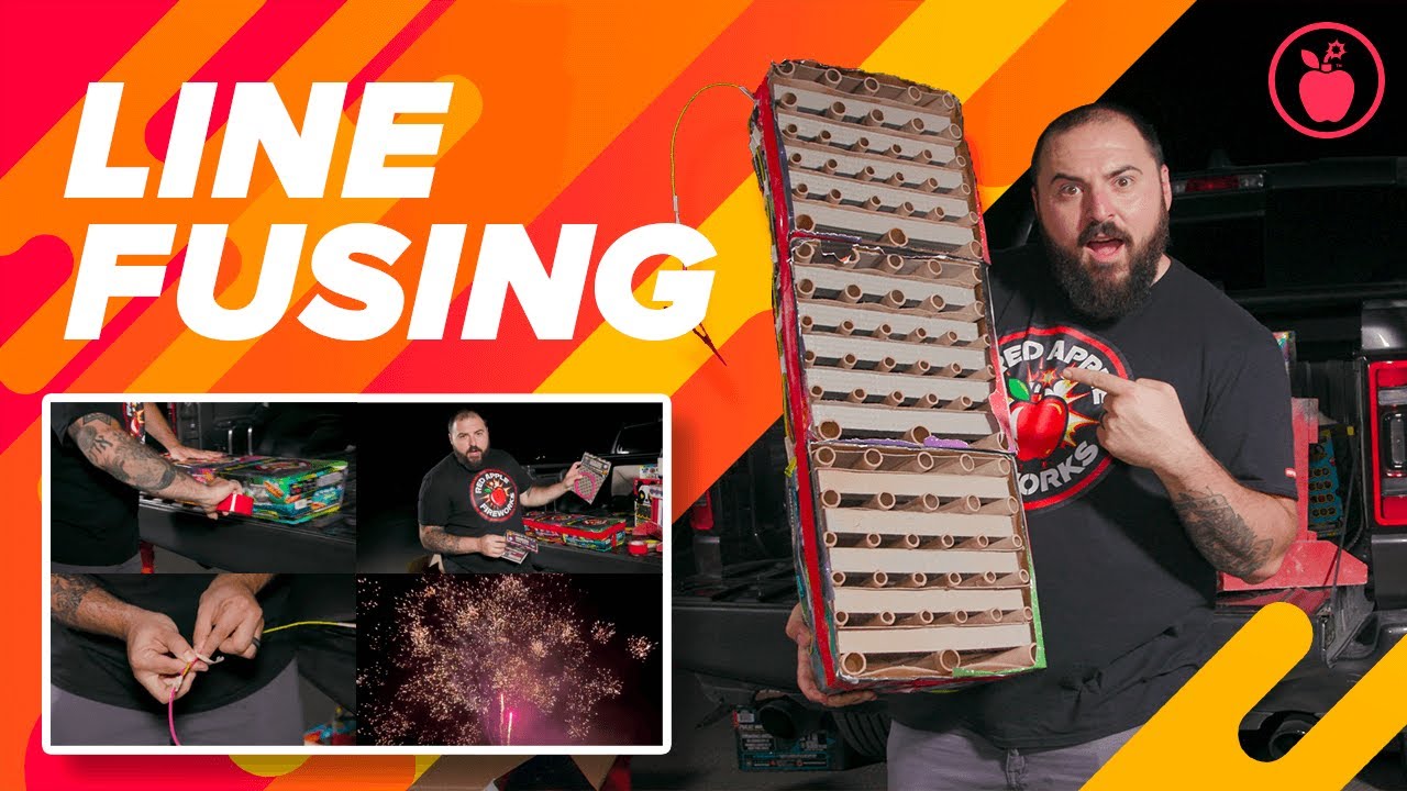 HOW TO FUSE & LAUNCH A FIREWORKS FINALE! | Red Apple Fireworks